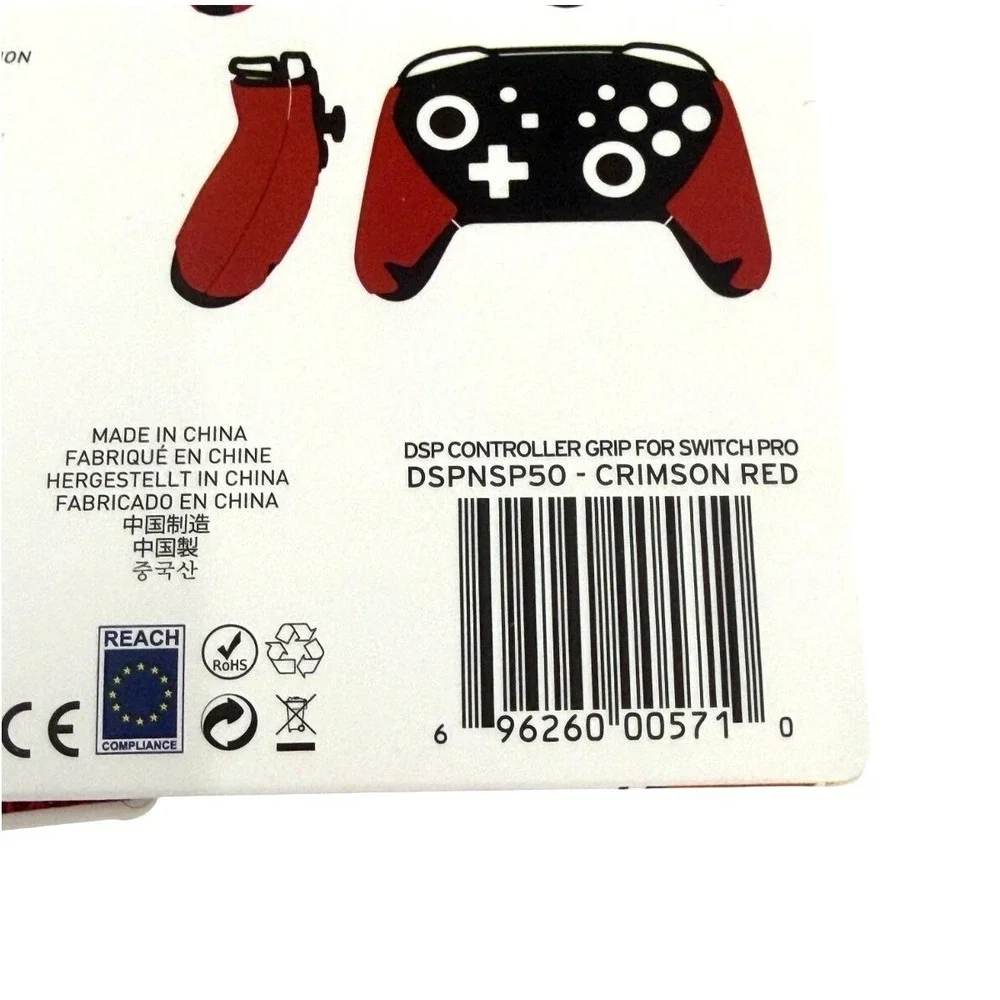 2 Pack Lizard Skins DSP Controller‎ Grip Switch Pro Crimson Red 0.5mm NEW